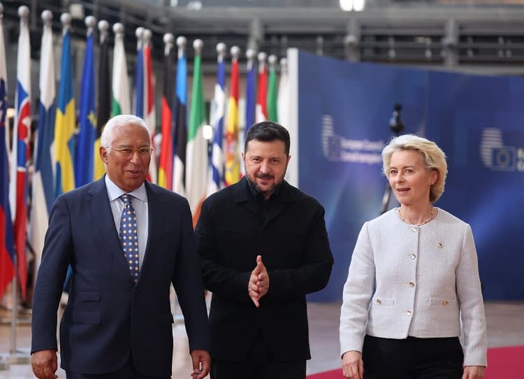 European Union (EU) leaders stated that a new and positive phase is beginning for Ukraine