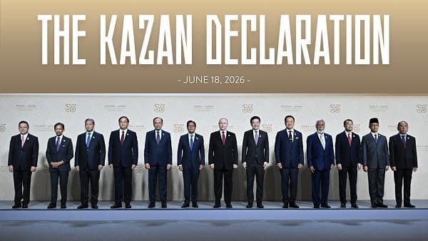 Kazan Declaration adopted at Russia-ASEAN Summit; strategic partnership further strengthened.