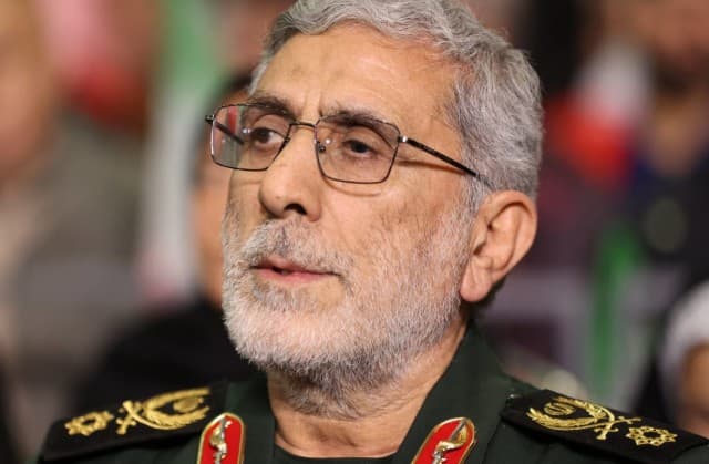 Warning to Israel from IRGC Quds Force chief: Leave southern Lebanon or be driven out.