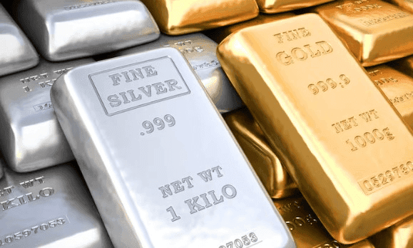 gold and silver prices decreased