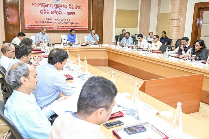 State-level Natural Disaster Committee meeting held under the chairmanship of the Chief Minister