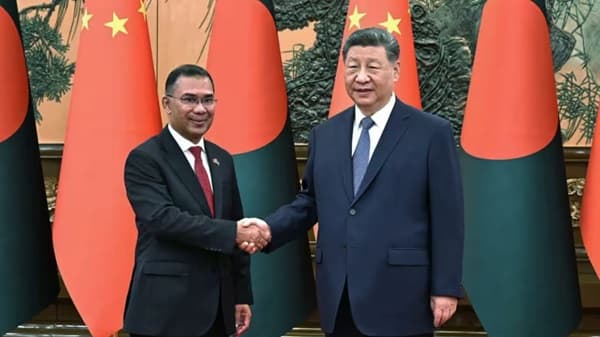 Li Qiang and Tarique Rahman agree to further strengthen China-Bangladesh relations.