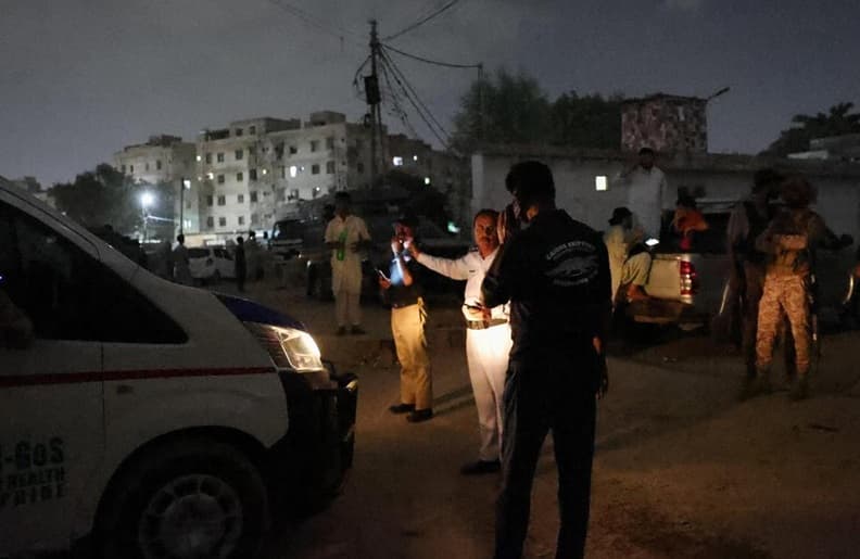 Five terrorists killed, three soldiers killed in attack on Rangers headquarters in Karachi, Pakistan