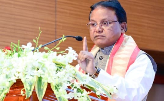 Chief Minister Mohan majhi visits Dharmasala Bada Bhangal