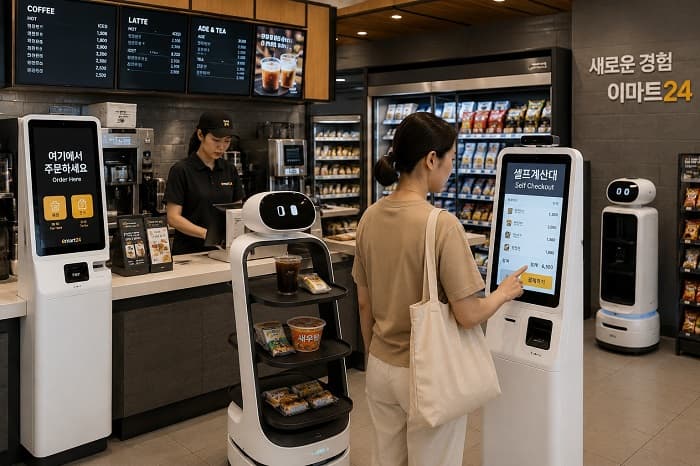 South Korean shops turn to robots, self-service to escape labour woes