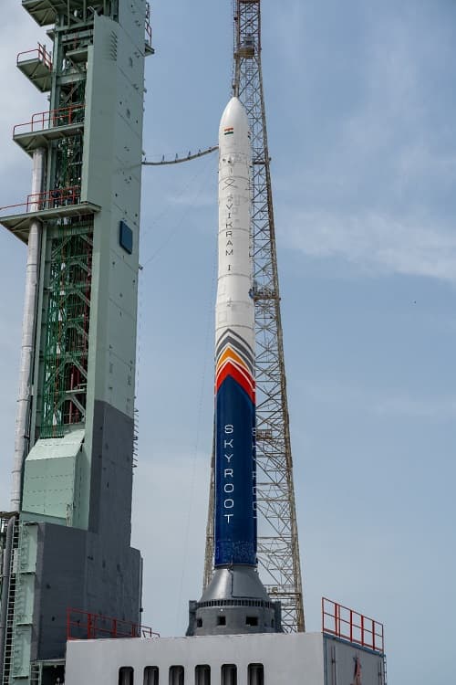 Skyroot Aerospace prepares for test-flight of India’s 1st private orbital rocket