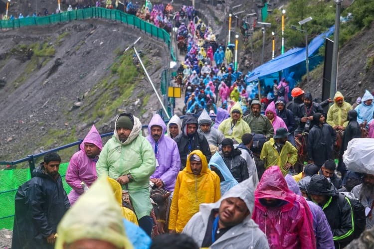 Amarnath Yatra, which has been closed for six days, will resume on Saturday