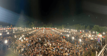 Pakistan Tehreek-e-Insaf holds nationwide protests to mark 3 years of Imran Khan's imprisonment