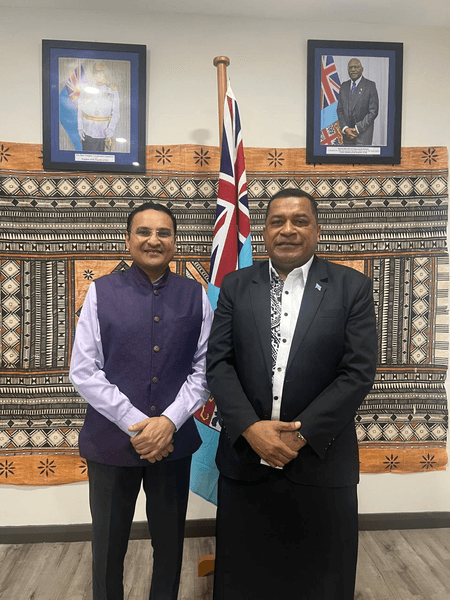 Indi, Fiji discuss strengthening cooperation in affordable social housing, sustainable urban development
