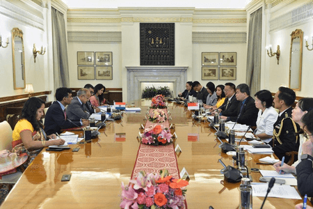 India and Singapore review progress in bilateral and multilateral cooperation