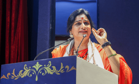 English education and national anthem must be introduced in madrasas: Madhavi Latha