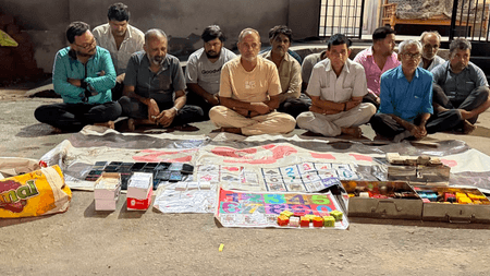 Gujarat Police bust gambling operation in Bharuch, 95 booked