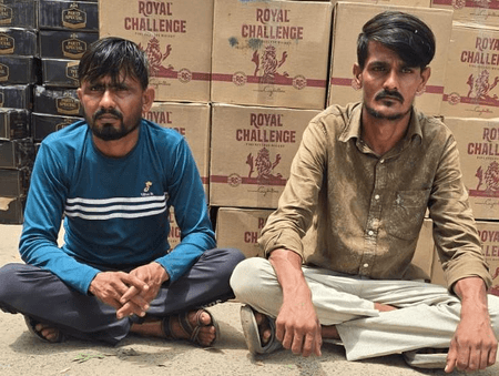 Gujarat Police seize liquor worth over Rs 1.05 crore, arrest two Rajasthan men