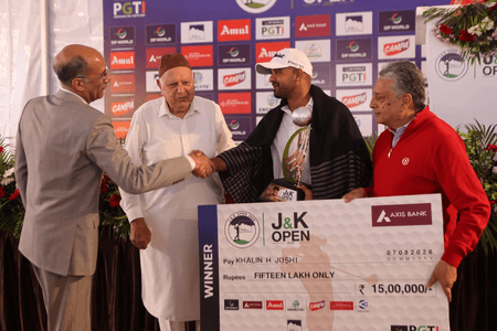 Khalin Joshi wins J&K Open, bags his second title of the season