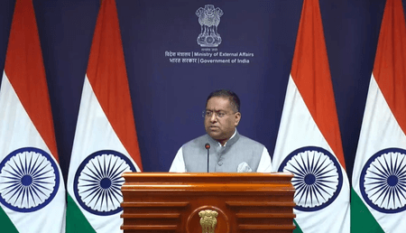Internal matter, several nations regulate flow of foreign funds: MEA rejects US lawmaker's remarks on FCRA Bill