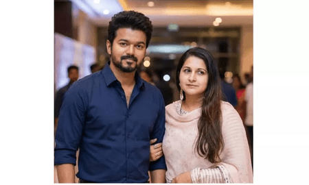 TN CM Vijay's wife Sangeetha withdraws her divorce petition