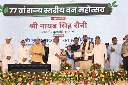 Union Environment Minister Bhupender Yadav praises Haryana’s green initiatives
