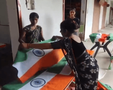 UP: Tricolours woven by women in Kanpur give new pace to ‘Har Ghar Tiranga’ campaign