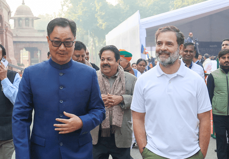'Visible change of heart in Rahul Gandhi about women': Rijiju calls on Cong to back quota Bill