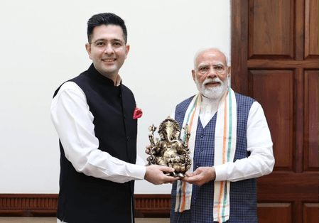 ‘A morning I will cherish’: Raghav Chadha meets PM Modi, says interaction was ‘enriching’