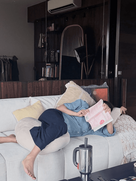Samantha Ruth Prabhu reads maternity books as she prepares to welcome her firstborn