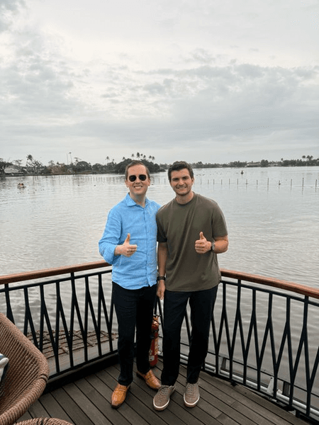 US Prez Trump’s son-in-law takes a rainy ride on a houseboat in Alappuzha