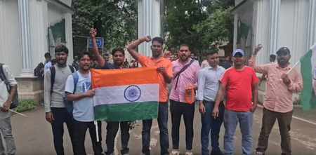 Jharkhand students march towards Assembly over recruitment exam row; demand reforms, CBI probe