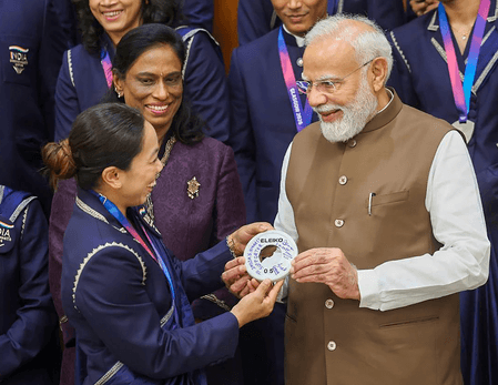 ‘Couldn’t stop crying’: Chanu opens up to PM Narendra Modi on emotional CWG gold