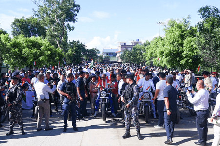 Celebrating spirit of freedom: Manipur CM flags off ‘Har Ghar Tiranga’ bike rally