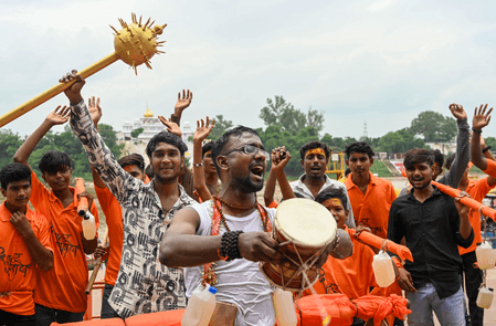 Massive Kanwar Yatra in Jabalpur draws sea of devotees; CM Yadav joins procession