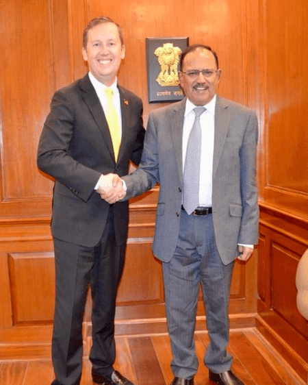 US envoy Gor, NSA Doval discuss deepening strategic cooperation
