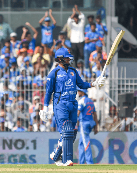 Afghanistan's Omarzai reprimanded for breaching ICC code of conduct during Ireland ODI