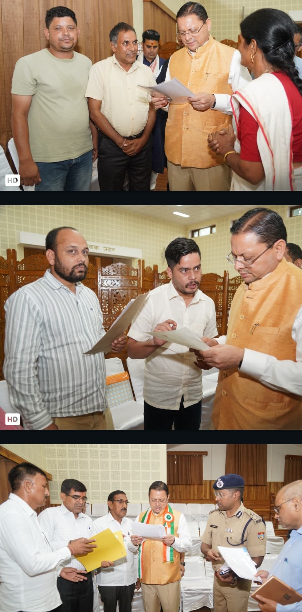 Chief Minister Dhami listened to the grievances of people from across the state and directed officials to take immediate action.