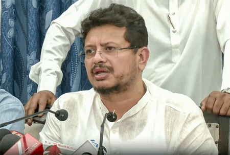 LoP Ritabrata Banerjee approaches Bengal Police after receiving death threats on WhatsApp from Bangladesh