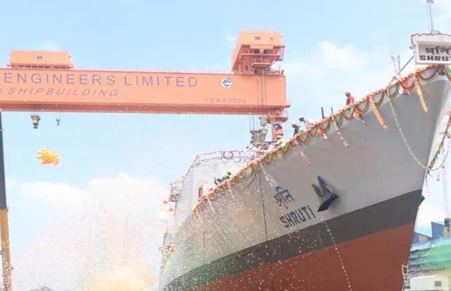 Shruti Patrol Vessel Launched