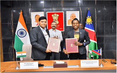 India, Namibia agree to boost trade and investment ties