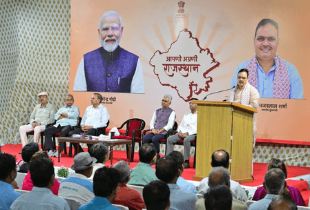 Retired officials must continue social responsibilities: Rajasthan CM