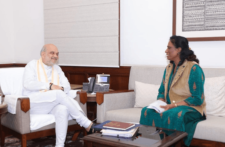 IOA Prez PT Usha briefs Union Home Min Amit Shah on CWG success, reaffirms India’s efforts for 2036 Olympics bid
