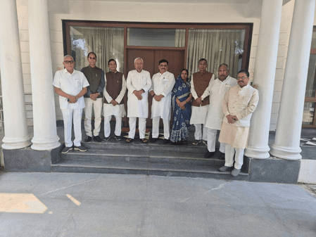 Nitish Kumar meets JDU MPs in Delhi, seeks stronger focus on Bihar’s development, public issues