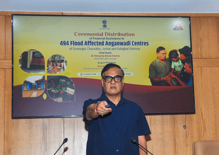 Assam flood: Rs 1,000 crore rehabilitation package required, says CM Himanta Sarma
