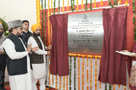 Punjab CM opens school building for girls in Malerkotla