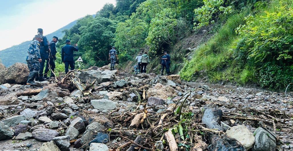 Nepal Heavy Rain Landslide Hw