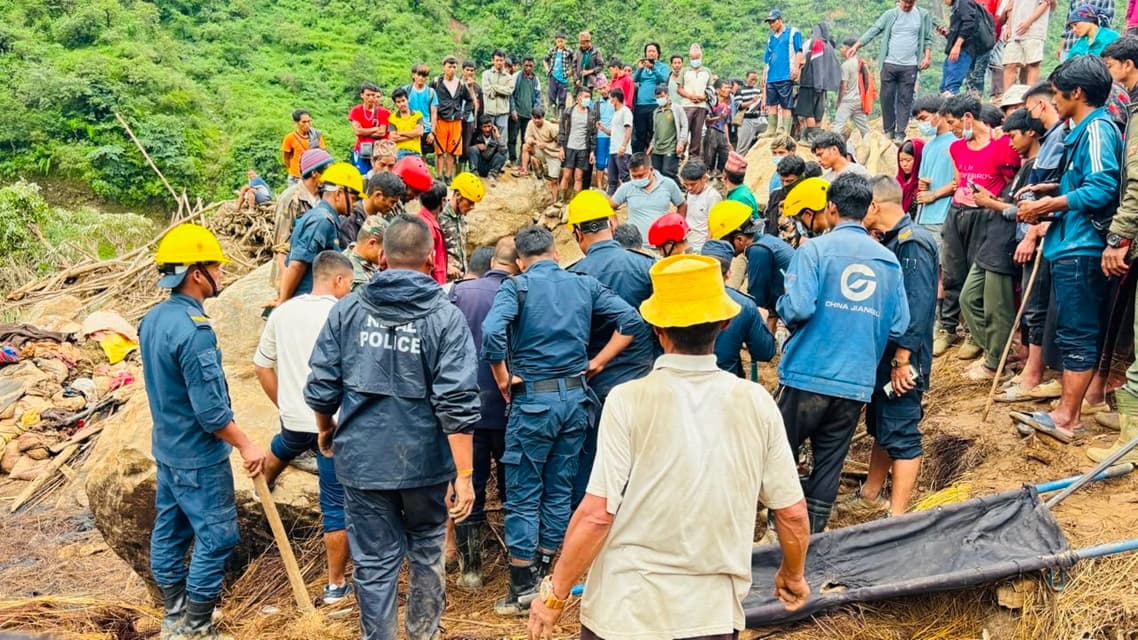Nepal Rolpa Landslide Ten Dead