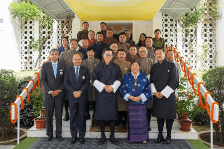 Bhutan’s King visits India House in Thimphu