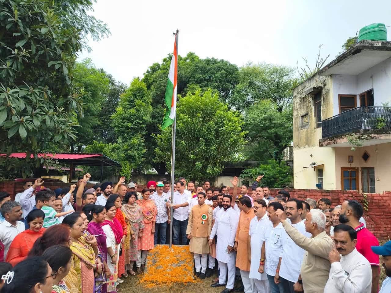 Bjp Workers Celebrated Indepen