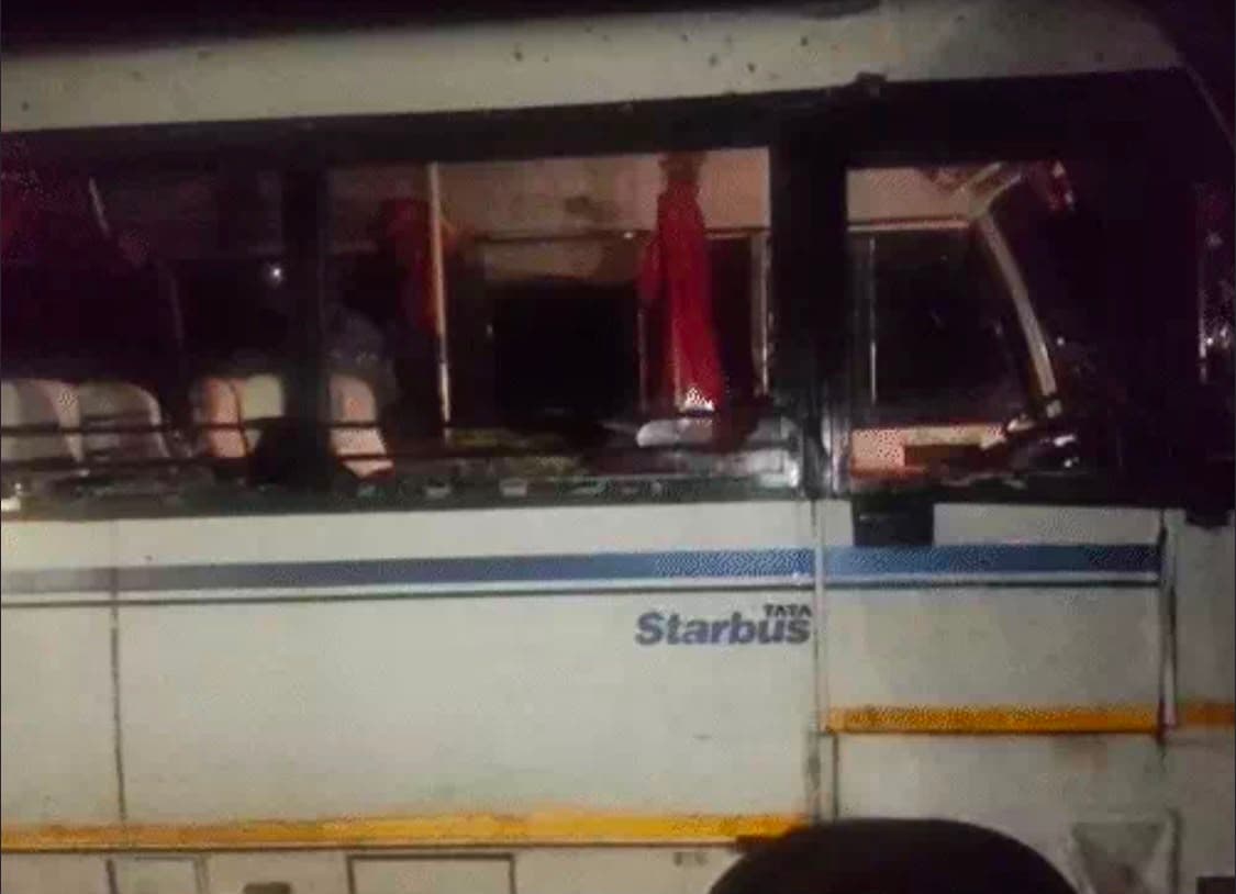 Bus Runs Over Pilgrims Four Dead