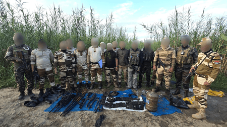 Nine cadres of banned insurgent outfits arrested in joint operations in Manipur