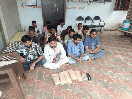 16 held, 35 wanted after Gujarat Police raid 'gambling den' in Mehsana