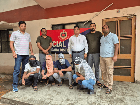 Delhi Police arrest four gamblers; recover Rs 87,630 cash