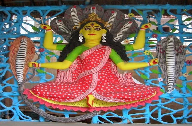 Mansa Puja Half Day Holiday